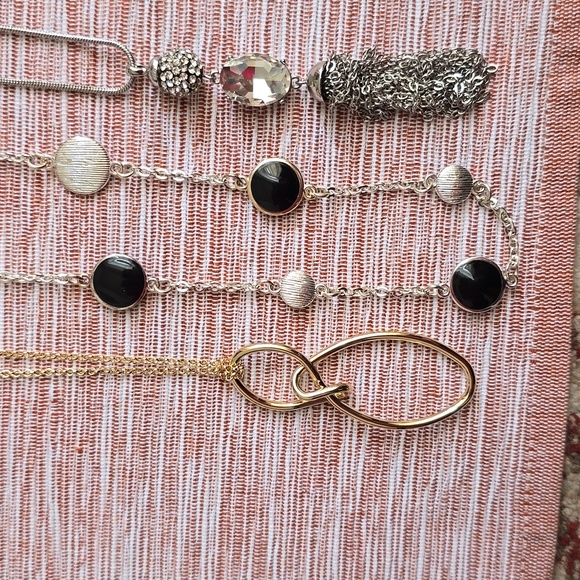 MONET NINE WEST LIZ CLAIBORNE GLORIA VANDERBILT WOMEN'S FASHION JEWELRY BUNDLE - Picture 2 of 12